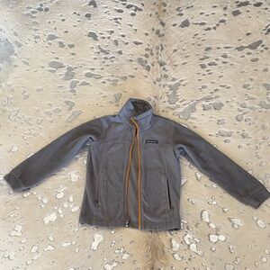 Columbia Kids Jacket in Gray with Orange Accents